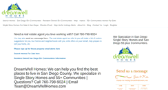 Desktop Screenshot of dreamwellhomes.com